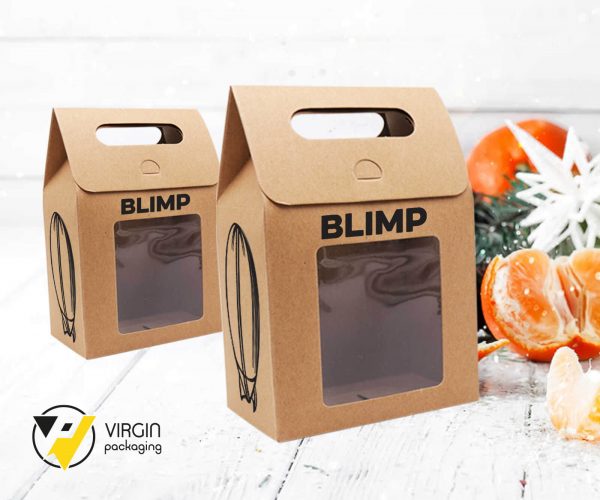 Kraft Packaging Boxes With Windows