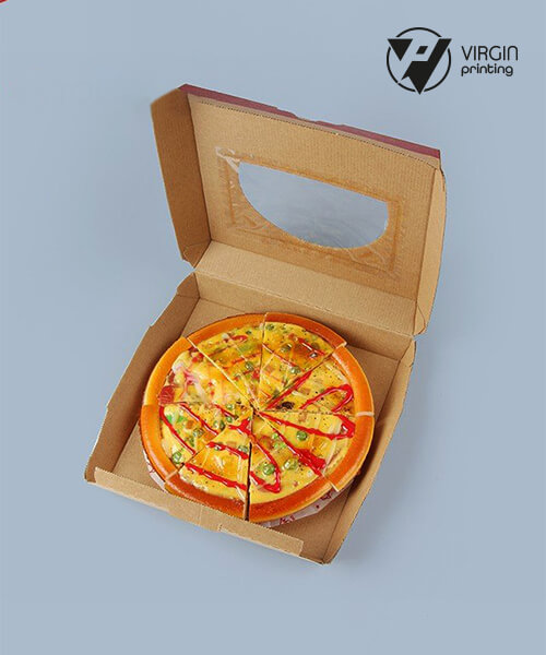 F-Flute Pizza Window Boxes