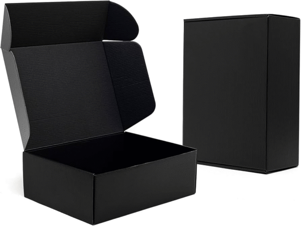 Black Mailer Boxes Bulk