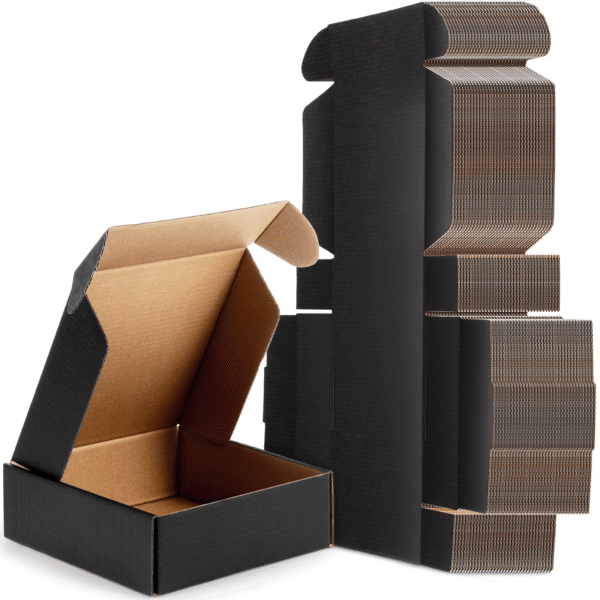 Black Mailer Boxes Wholesale
