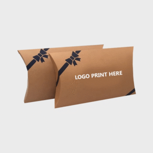 Custom Pillow Boxes With Logo